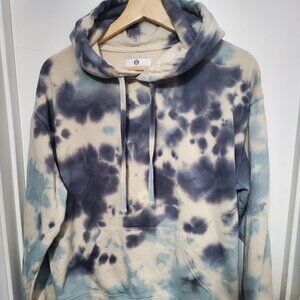 Zine (Zumiez) Blue Tye Dye Hoodie Women's/ Unisex Size M